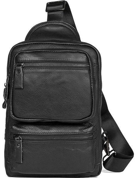 Bag Vintage 14549 made of genuine leather Black 14549 фото