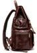 Leather backpack Vintage 14800 Brown 14800 фото 4