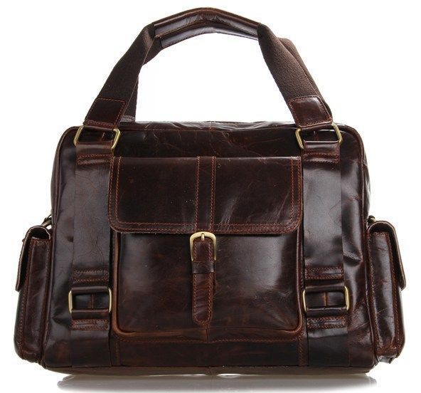 Men's bag Vintage 14235 leather Brown 20150 фото