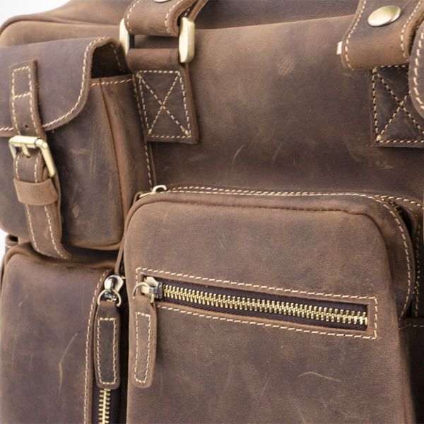 Men's multifunctional bag Vintage 14881 Brown 14881 фото