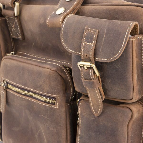 Men's multifunctional bag Vintage 14881 Brown 14881 фото