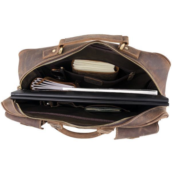 Men's multifunctional bag Vintage 14881 Brown 14881 фото