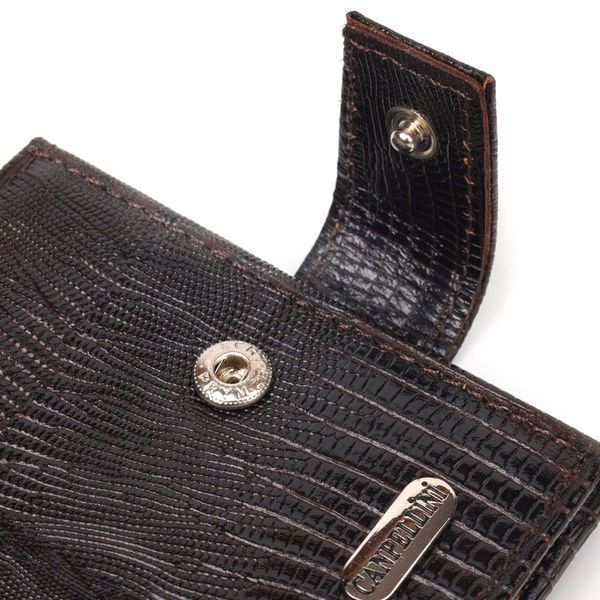 Men's wallet made of genuine textured leather CANPELLINI 21512 Brown 21512 фото