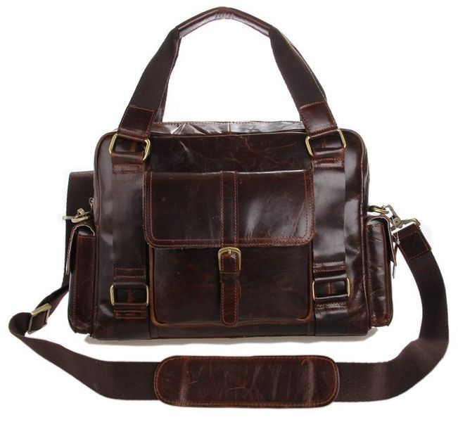 Men's bag Vintage 14235 leather Brown 20150 фото