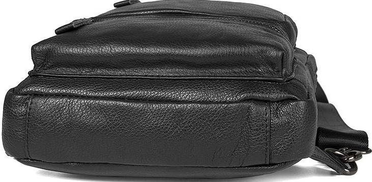 Bag Vintage 14549 made of genuine leather Black 14549 фото