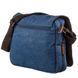 Textile laptop bag 13 inches over shoulder Vintage 20189 Blue 20189 фото 2