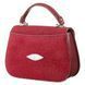 Сумка женская STINGRAY LEATHER 18628 из натуральной кожи морского ската Бордовая 18628 фото 2