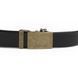 Men's belt with buckle brass Vintage 20263 Black 20263 фото 3