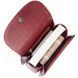 Сумка женская STINGRAY LEATHER 18628 из натуральной кожи морского ската Бордовая 18628 фото 4