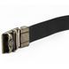 Men's belt with buckle brass Vintage 20263 Black 20263 фото 5
