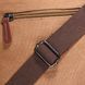 Functional men's bag with textile flap 21249 Vintage Brown 21249 фото 10