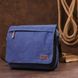 Textile laptop bag 13 inches over shoulder Vintage 20189 Blue 20189 фото 10