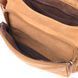 Functional men's bag with textile flap 21249 Vintage Brown 21249 фото 6