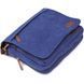 Textile laptop bag 13 inches over shoulder Vintage 20189 Blue 20189 фото 6