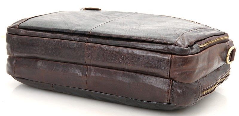 Сумка мужская сумка Vintage 14393 под ноутбук 15.6 дюймов Коричневая 20251 фото