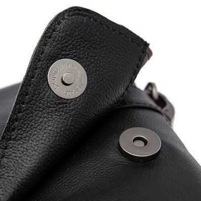 Leather men's messenger Vintage 14884 Black 14884 фото