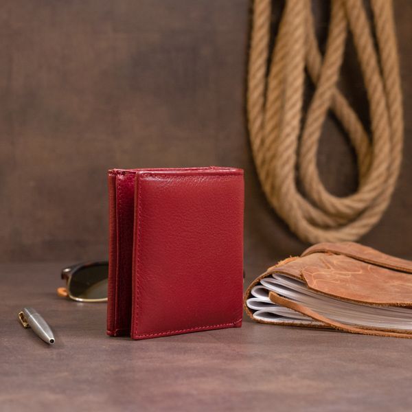 Компактный кошелек женский ST Leather 19257 Бордовый 19257 фото