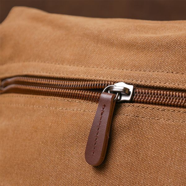 Текстильная сумка для ноутбука 13 дюймов через плечо Vintage 20190 Коричневая 20190 фото
