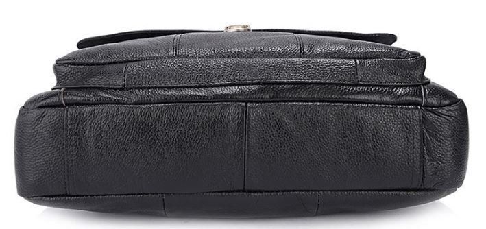 Портфель мужской кожаный с замком Vintage 14801 Черная 14801 фото