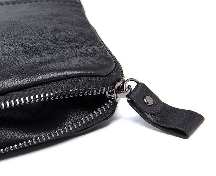 Leather men's messenger Vintage 14884 Black 14884 фото