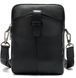 Compact men's leather bag Vintage 14885 Black 14885 фото 1