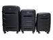 Suitcase Worldline Airtex 282 Black Suitcase set 282/54/68 фото 1