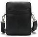 Compact men's leather bag Vintage 14885 Black 14885 фото 2