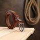 Smooth stylish women's belt Vintage 20766 Brown 20766 фото 6