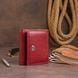 Компактный кошелек женский ST Leather 19257 Бордовый 19257 фото 7