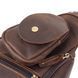 Men's vintage leather shoulder bag Vintage 20373 Brown 20373 фото 4
