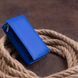 Кошелек горизонтальный с монетником на молнии женский ST Leather 19362 Синий 19362 фото 8