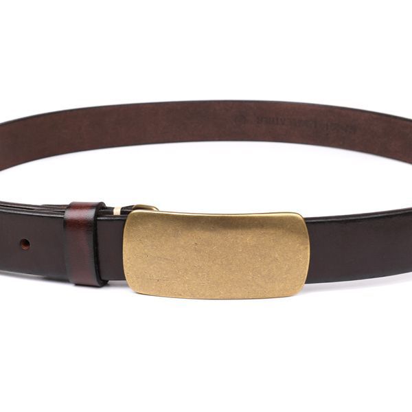 Men's automatic belt Vintage 20067 Brown 20067 фото