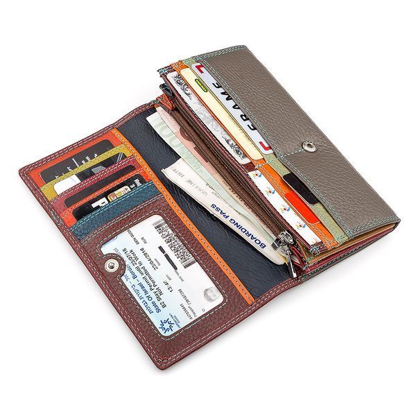 Гаманець жіночий ST Leather 18363 (SB634) Бордова шкіра 18363 фото