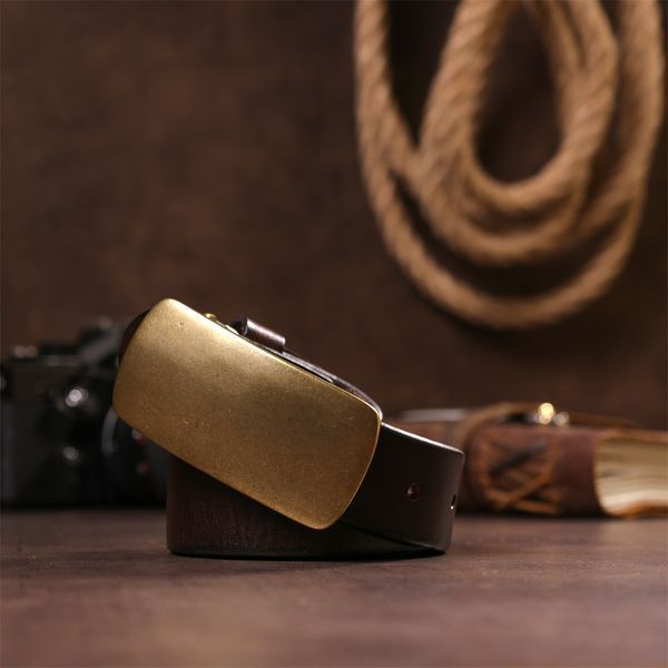Men's automatic belt Vintage 20067 Brown 20067 фото