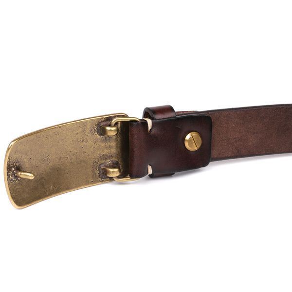 Men's automatic belt Vintage 20067 Brown 20067 фото