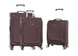 Suitcase Snowball 87303 Brown Suitcase set 87303/57/68 фото 1