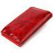 Lacquered women's wallet made of genuine leather with snake embossing CANPELLINI 21639 Red 21639 фото 2