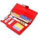 Lacquered women's wallet made of genuine leather with snake embossing CANPELLINI 21639 Red 21639 фото 4