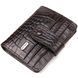 Interesting wallet for men made of genuine leather with crocodile embossing CANPELLINI 21689 Brown 21689 фото 1