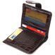 Interesting wallet for men made of genuine leather with crocodile embossing CANPELLINI 21689 Brown 21689 фото 4