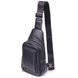 Men's shoulder bag made of genuine leather 21284 Vintage Black 21284 фото 1
