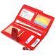Lacquered women's wallet made of genuine leather with snake embossing CANPELLINI 21639 Red 21639 фото 5