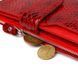 Lacquered women's wallet made of genuine leather with snake embossing CANPELLINI 21639 Red 21639 фото 6