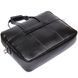Briefcase made of genuine leather GRANDE PELLE 11442 Black 11442 фото 3