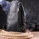 Men's shoulder bag made of genuine leather 21284 Vintage Black 21284 фото 7