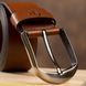 Men's belt Grande Pelle 20094 Brown 20094 фото 6