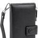 Оригинальный кошелек кожаный женский на хлястике с кнопкой ST Leather 19280 Черный 19280 фото 5