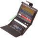 Interesting wallet for men made of genuine leather with crocodile embossing CANPELLINI 21689 Brown 21689 фото 5