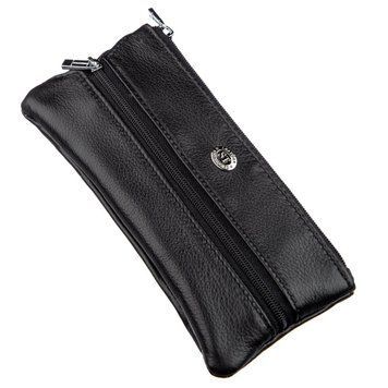 Мужская компактная ключница ST Leather 18838 Черный VAL-01706 фото