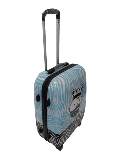 Suitcase Worldline Airtex 809/zebra Large L Blue 809/zebra/56/49 фото